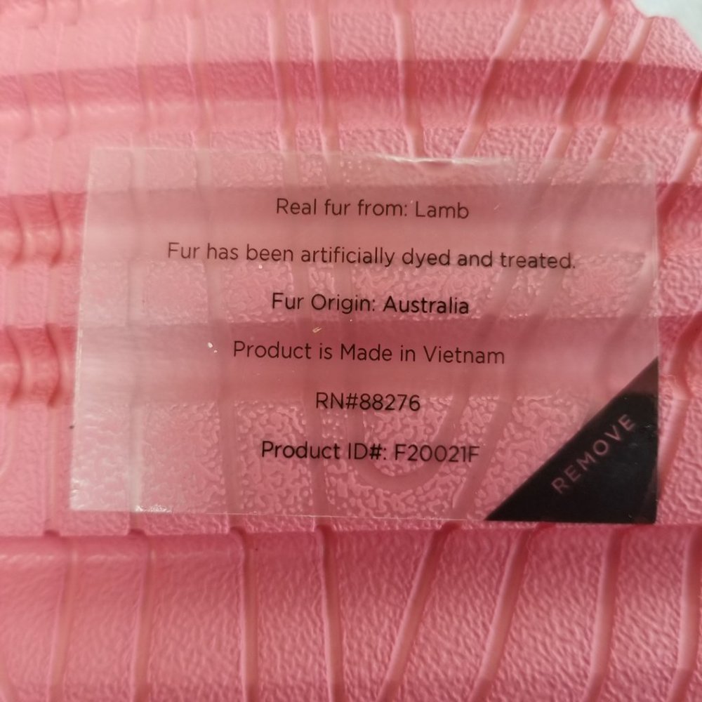 UGG Super Fluff Slipper Size 11 Pink New - Picture 9 of 10